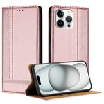 Custodia portafoglio in ecopelle vegana per iPhone 17