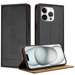 Custodia portafoglio in ecopelle per iPhone 13 Pro