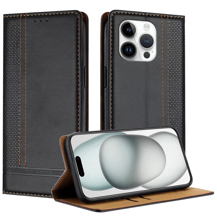 Custodia portafoglio in ecopelle per iPhone 13 Pro