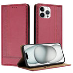 Custodia portafoglio in ecopelle per iPhone 12 Pro Max