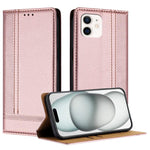 Custodia portafoglio in ecopelle vegana per iPhone 12 mini