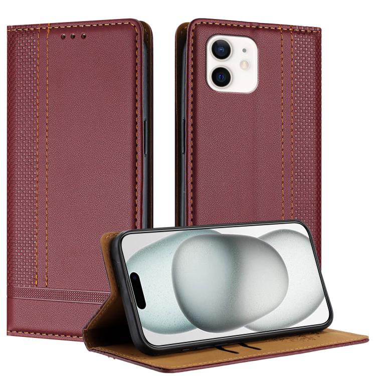 Custodia portafoglio in ecopelle vegana per iPhone 12 mini