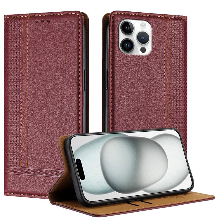 Custodia portafoglio in ecopelle per iPhone 12 Pro Max