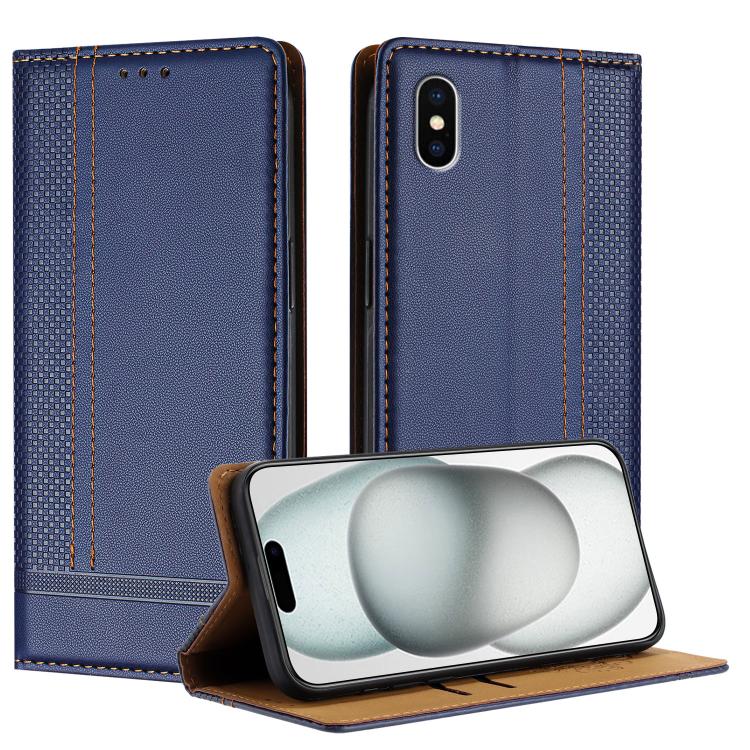 Custodia portafoglio in ecopelle vegana per iPhone X