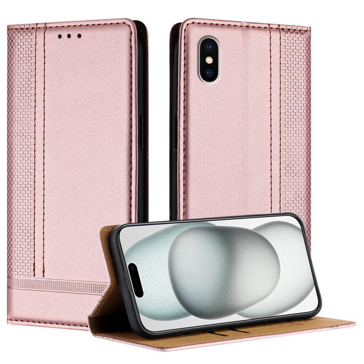 Custodia portafoglio in ecopelle vegana per iPhone X