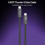 Cavo Type-C Thunderbolt 5 240W 1m Yesido CA211