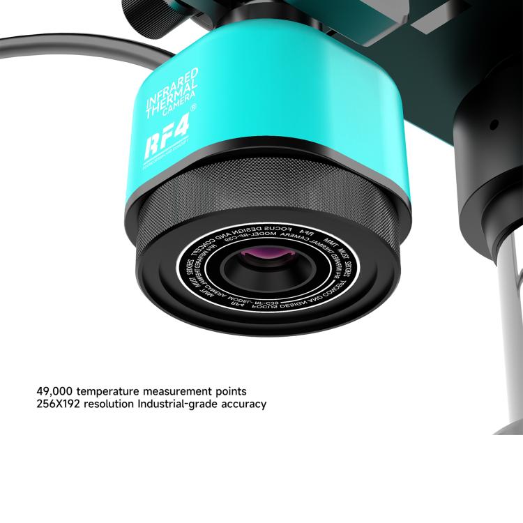 RF4 RF-C43 Termocamera indipendente, design touch veloce, compatibile con la maggior parte delle telecamere per microscopio., RF-C4