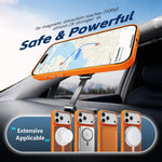 Custodia magnetica con supporto girevole per smartphone