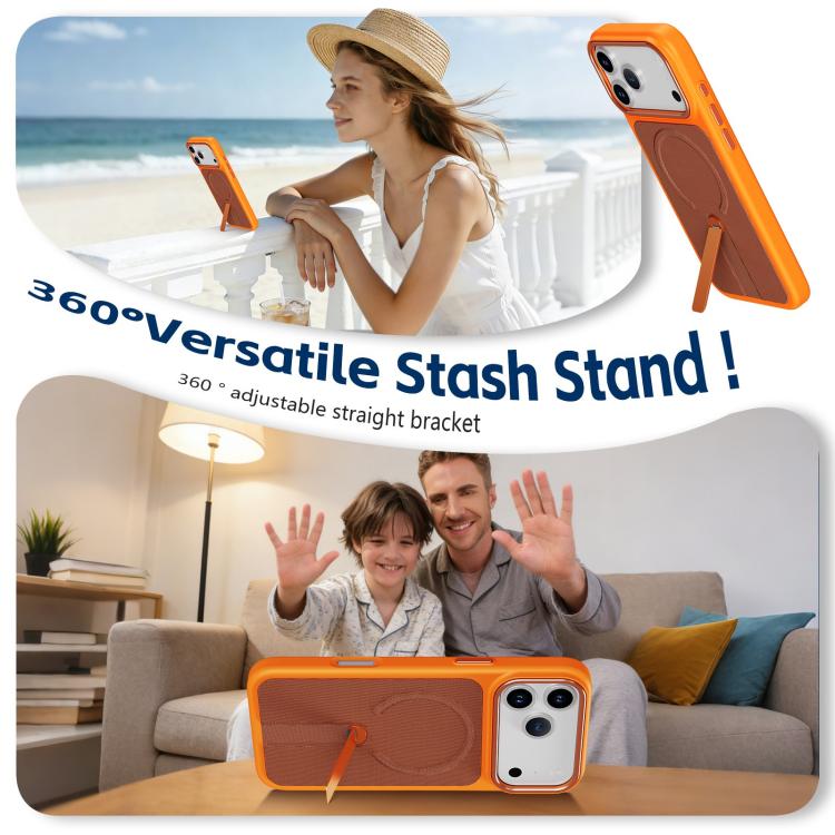 Custodia magnetica con supporto girevole per smartphone