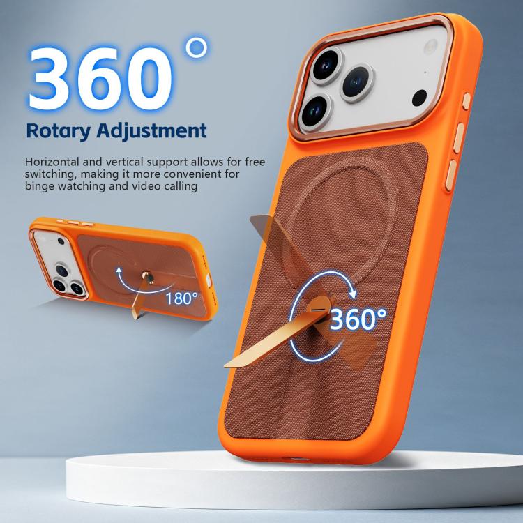 Custodia magnetica con supporto girevole per smartphone