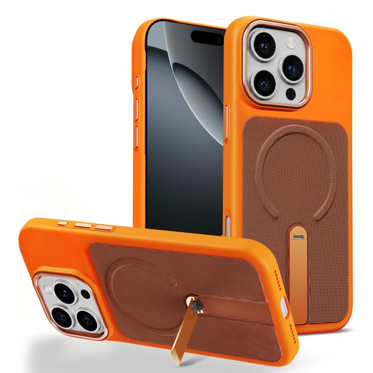 Custodia magnetica con supporto girevole per iPhone 16