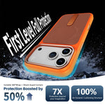 Custodia magnetica con supporto girevole per iPhone 16
