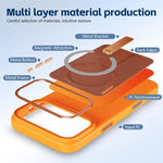 Custodia magnetica con supporto girevole per iPhone 16