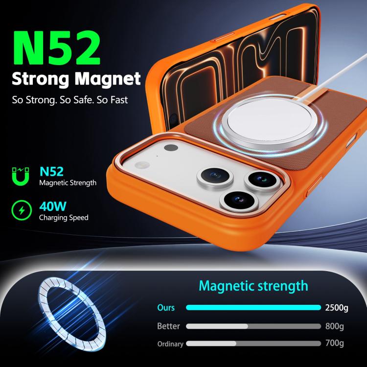Custodia magnetica con supporto girevole per iPhone 16