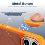 Custodia magnetica con supporto girevole per iPhone 16