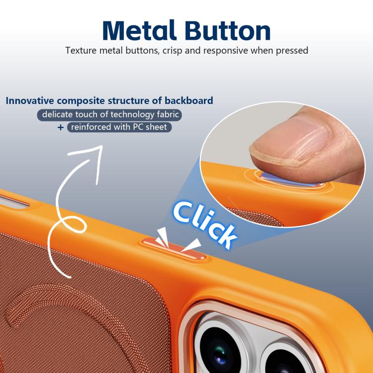 Custodia magnetica con supporto girevole per iPhone 16
