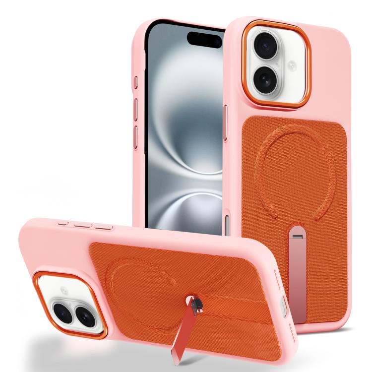 Custodia magnetica con supporto girevole per iPhone 16