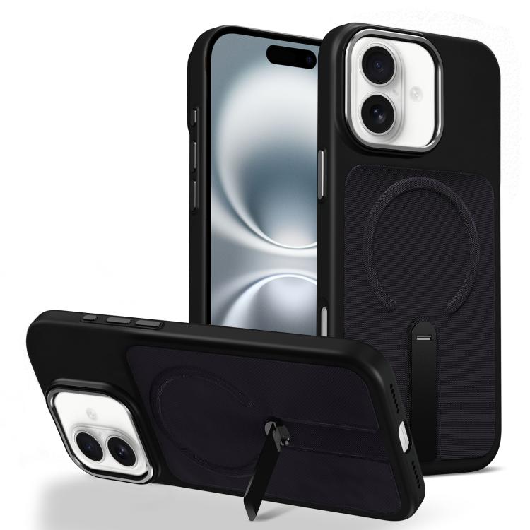 Custodia magnetica con supporto girevole per iPhone 16