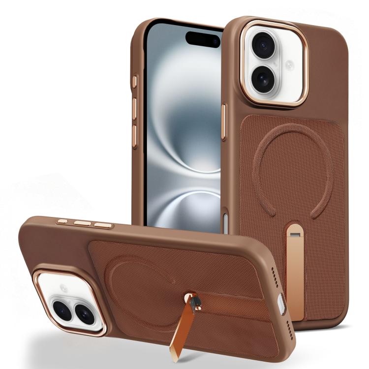 Custodia magnetica con supporto girevole per iPhone 16