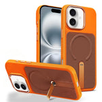 Custodia magnetica con supporto girevole per iPhone 16