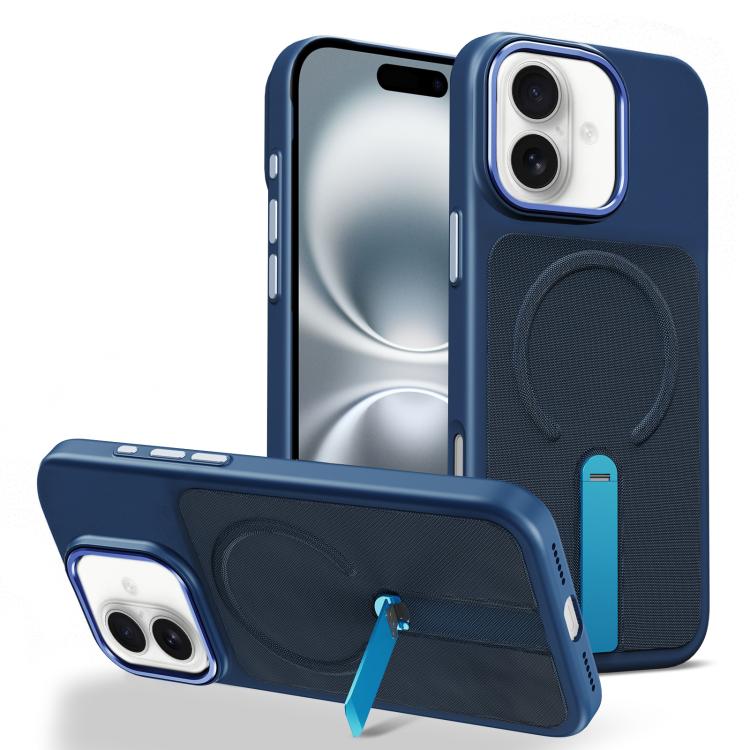 Custodia magnetica con supporto girevole per iPhone 16