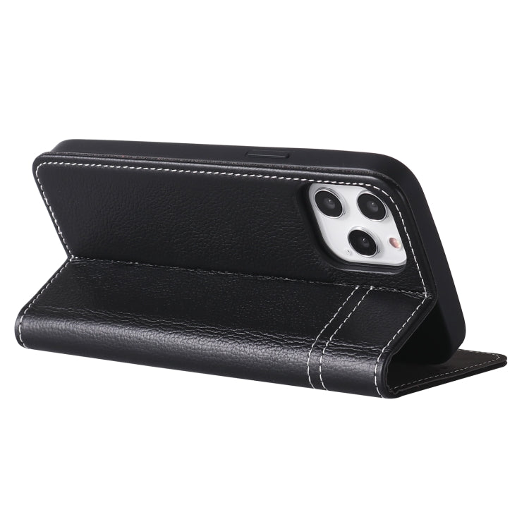 Custodia portafoglio in pelle per iPhone 12 e 12 Pro