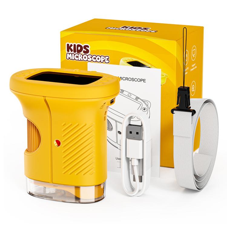 Microscopio portatile per bambini con schermo da 2,4 pollici per l'osservazione di insetti., 386