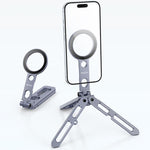 Supporto magnetico da tavolo per selfie stick per telefono Yesido C231, treppiede pieghevole portatile in lega di alluminio Yesido C231