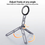Supporto magnetico da tavolo per selfie stick per telefono Yesido C231, treppiede pieghevole portatile in lega di alluminio Yesido C231