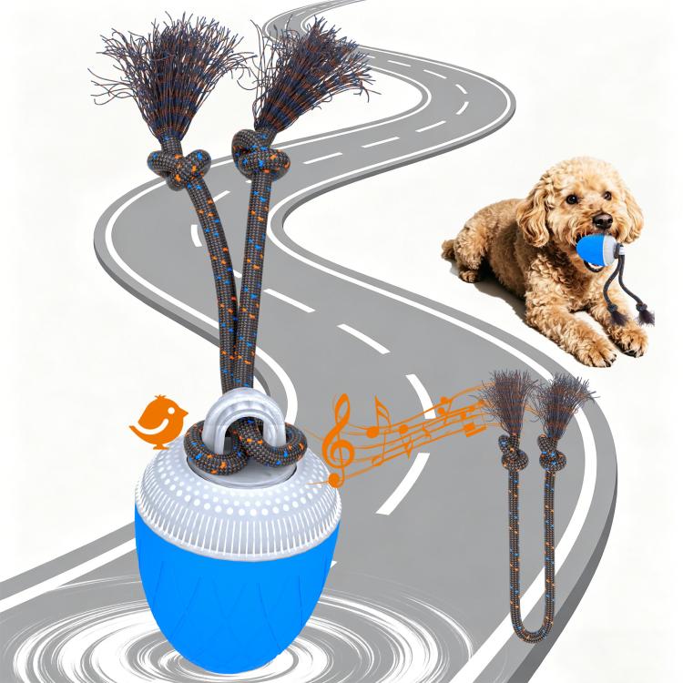 Gioco automatico per cani con luci e suoni ricaricabile