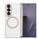 Custodia magnetica satinata con protezione obiettivo per Galaxy Z Fold8 Ultra e