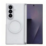 Custodia magnetica satinata con protezione obiettivo per Galaxy Z Fold8 Ultra e