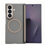 Custodia magnetica satinata con protezione obiettivo per Galaxy Z Fold8 Ultra e