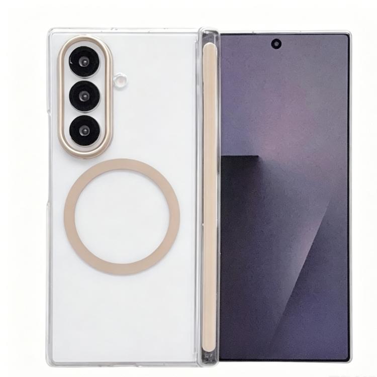 Custodia magnetica satinata con protezione obiettivo per Galaxy Z Fold8 Ultra e