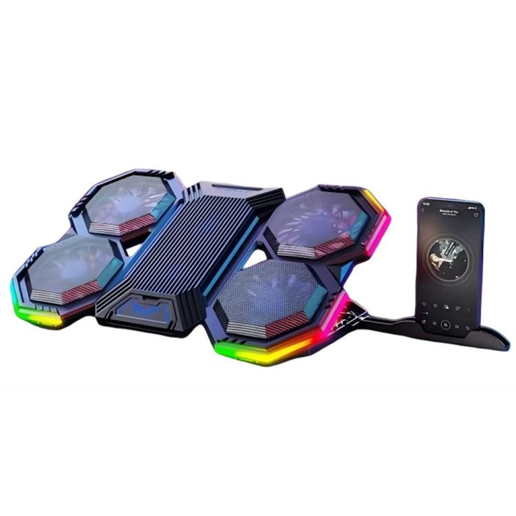 Raffreddatore laptop NUOXI F32 regolabile RGB