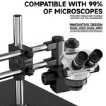Supporto universale a doppio asse per microscopio Luowei LW-GK02 Titan con sollevamento rotante a 360 gradi., LUOWEI LW-GK02