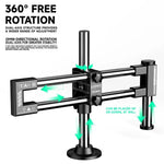 Supporto universale a doppio asse per microscopio Luowei LW-GK02 Titan con sollevamento rotante a 360 gradi., LUOWEI LW-GK02