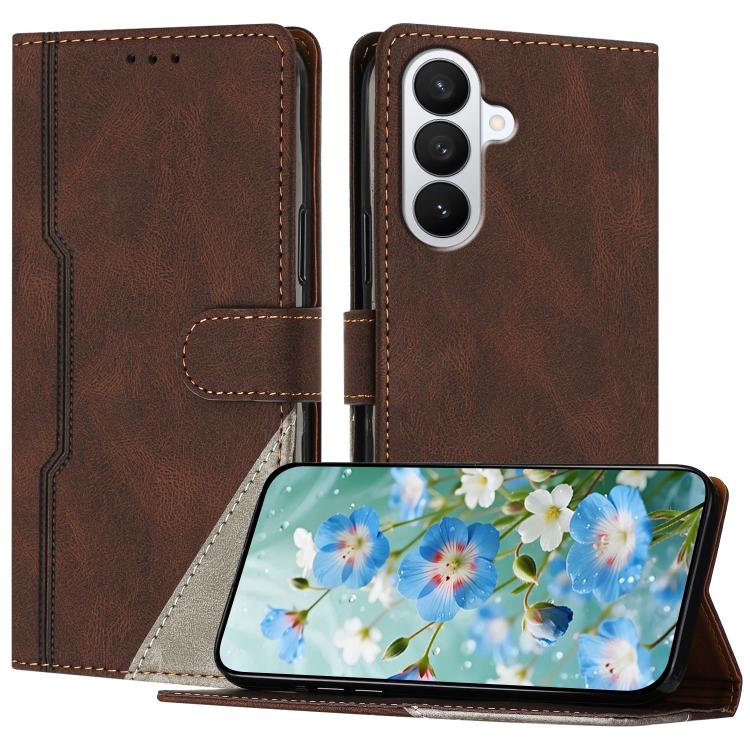 Custodia in ecopelle con fibbia per Galaxy S26, S25 FE, S25 Edge e S25 5G