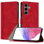 Custodia in ecopelle con fibbia per Galaxy S25+, S25 Ultra, S24 FE e S24 Ultra