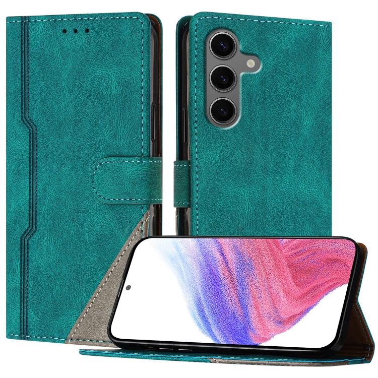Custodia in ecopelle con fibbia per Galaxy S25+, S25 Ultra, S24 FE e S24 Ultra