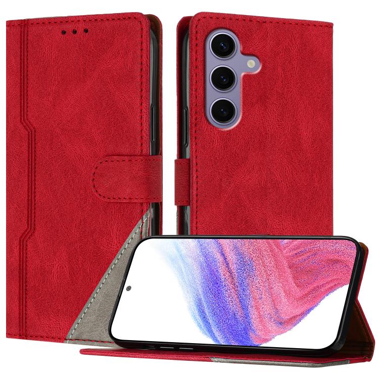 Custodia in ecopelle con fibbia per Galaxy S25+, S25 Ultra, S24 FE e S24 Ultra