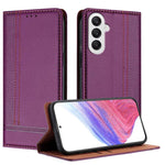 Custodia in ecopelle vegana antigraffio con design a cuciture per Galaxy A25 5G
