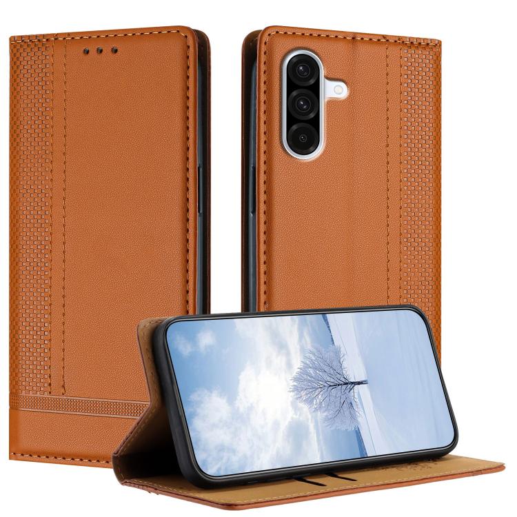 Custodia in ecopelle vegana antigraffio con supporto per Galaxy A57, A37 e A27