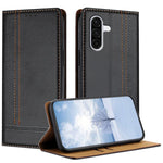 Custodia in ecopelle vegana antigraffio con supporto per Galaxy A57, A37 e A27