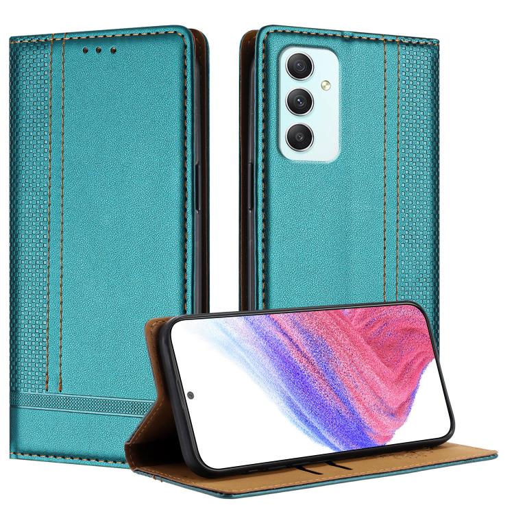 Custodia in ecopelle vegana antigraffio con design a cuciture per Galaxy A35 5G