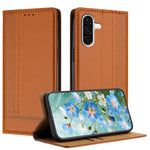Custodia in ecopelle vegana antigraffio con supporto per Galaxy A57, A37 e A27