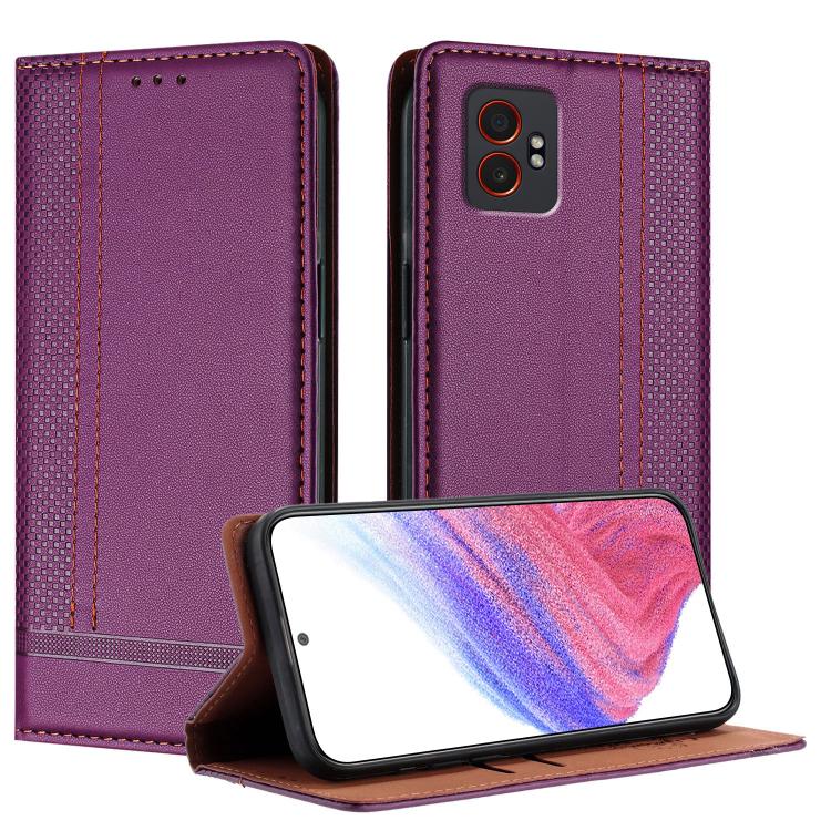 Custodia in ecopelle vegana antigraffio con design a libro per Galaxy Xcover7