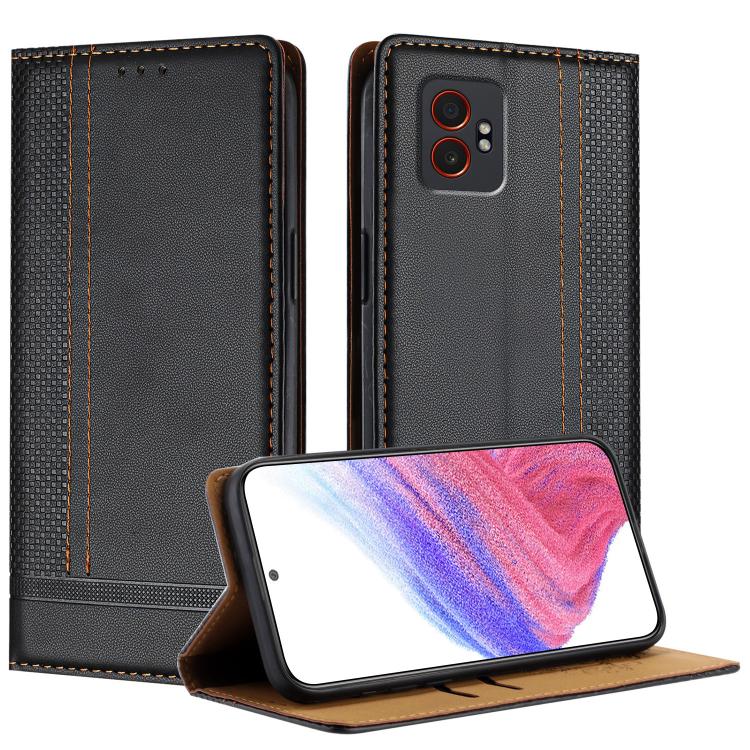 Custodia in ecopelle vegana antigraffio con design a libro per Galaxy Xcover7