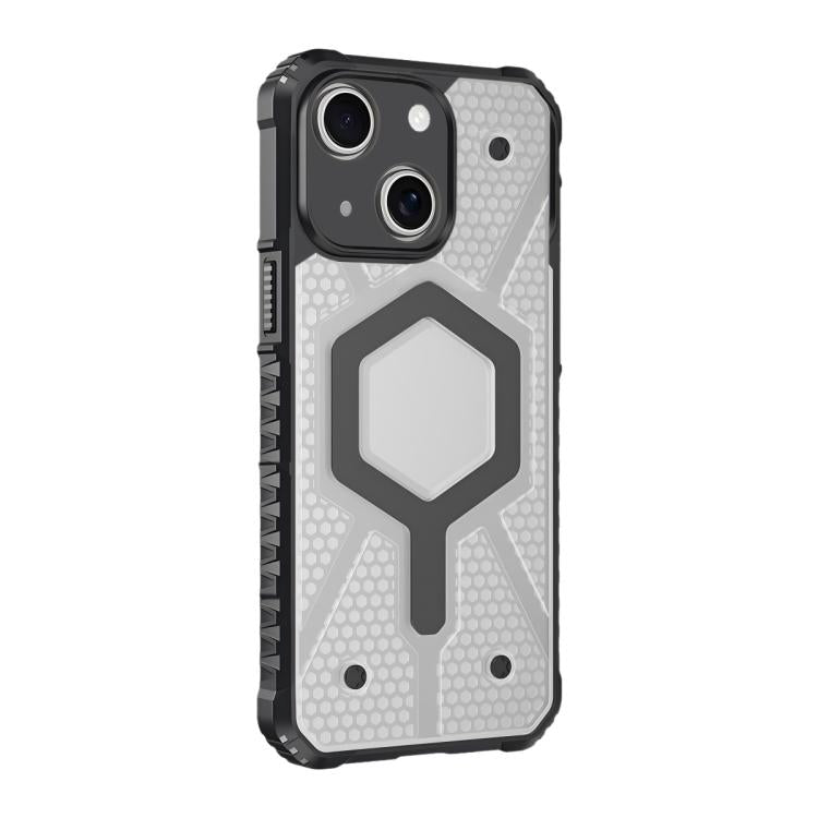 Custodia magnetica in PC TPU per iPhone 15 Pro e compatibili