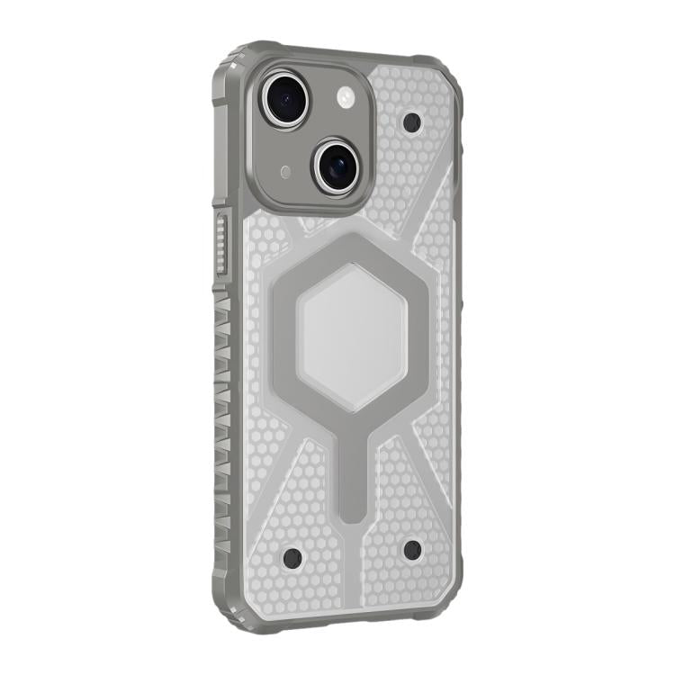 Custodia magnetica in PC TPU per iPhone 15 Pro e compatibili